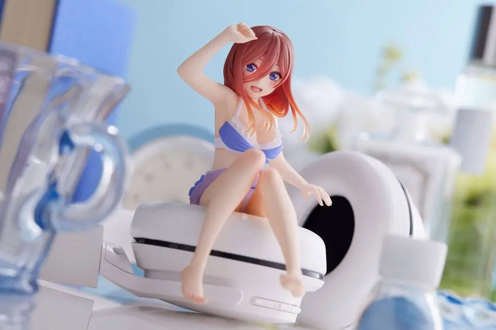 The Quintessential Quintuplets Aqua Float Girls PVC Statue Miku Nakano 20 cm Produktfoto
