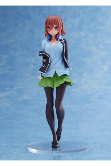 The Quintessential Quintuplets Coreful PVC Statue Nakano Miku Uniform Ver. Renewal 20 cm Produktfoto