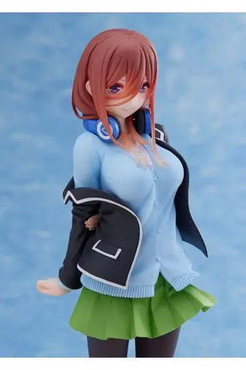 The Quintessential Quintuplets Coreful PVC Statue Nakano Miku Uniform Ver. Renewal 20 cm Produktfoto