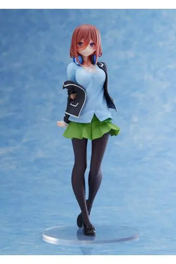 The Quintessential Quintuplets Coreful PVC Statue Nakano Miku Uniform Ver. Renewal 20 cm Produktfoto