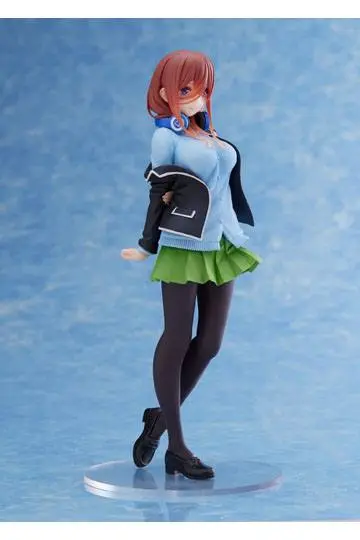 The Quintessential Quintuplets Coreful PVC Statue Nakano Miku Uniform Ver. Renewal 20 cm Produktfoto