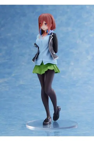 The Quintessential Quintuplets Coreful PVC Statue Nakano Miku Uniform Ver. Renewal 20 cm Produktfoto