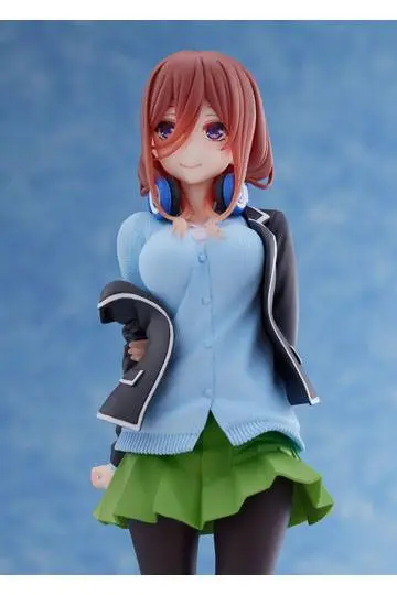 The Quintessential Quintuplets Coreful PVC Statue Nakano Miku Uniform Ver. Renewal 20 cm Produktfoto
