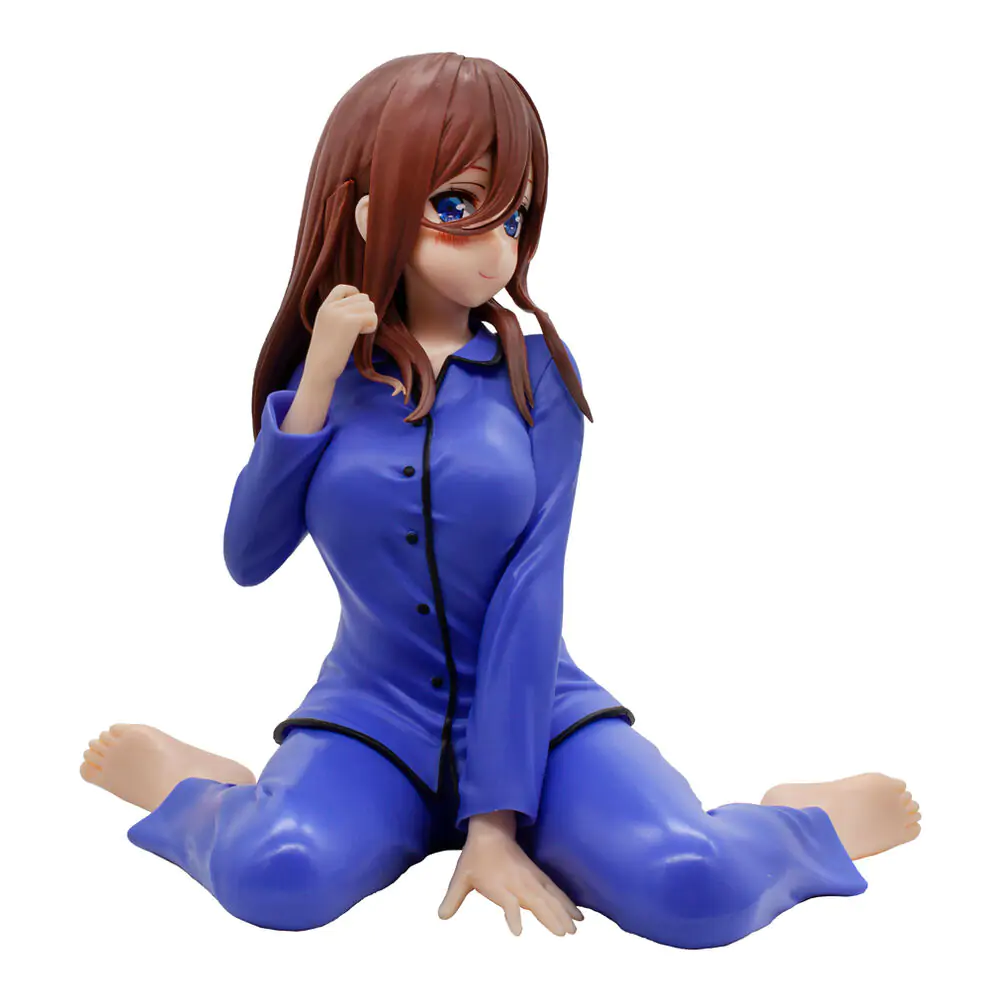 The Quintessential Quintuplets Miku Nakano Relax Time Figur 12cm termékfotó