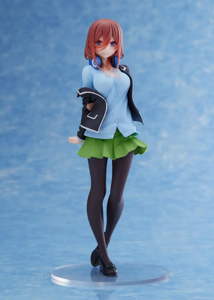 The Quintessential Quintuplets PVC Statue Miku Nakano School Uniform Ver Renewal Edition termékfotó