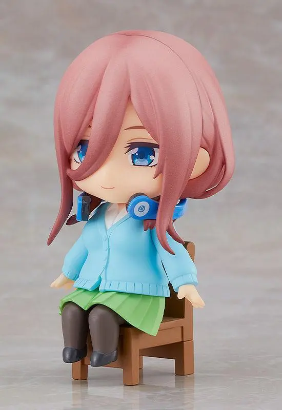 The Quintessential Quintuplets Movie Nendoroid Swacchao! Figur Miku Nakano 9 cm termékfotó