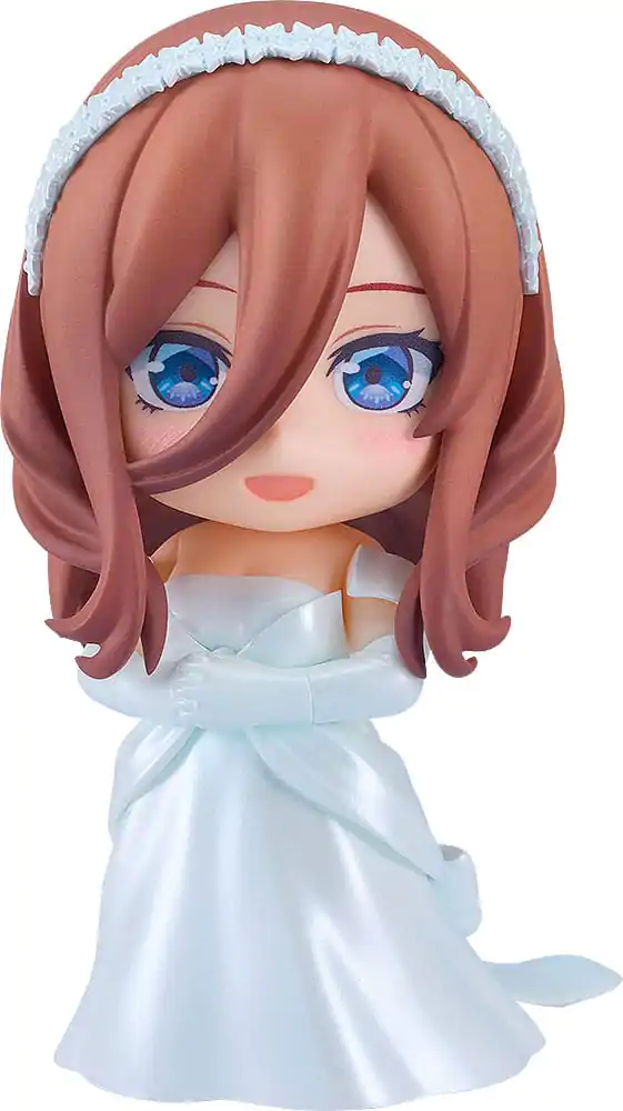 The Quintessential Quintuplets Nendoroid Actionfigur Miku Nakano: Wedding Dress Ver. 10 cm termékfotó