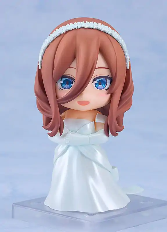 The Quintessential Quintuplets Nendoroid Actionfigur Miku Nakano: Wedding Dress Ver. 10 cm termékfotó