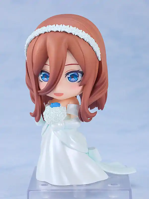 The Quintessential Quintuplets Nendoroid Actionfigur Miku Nakano: Wedding Dress Ver. 10 cm termékfotó