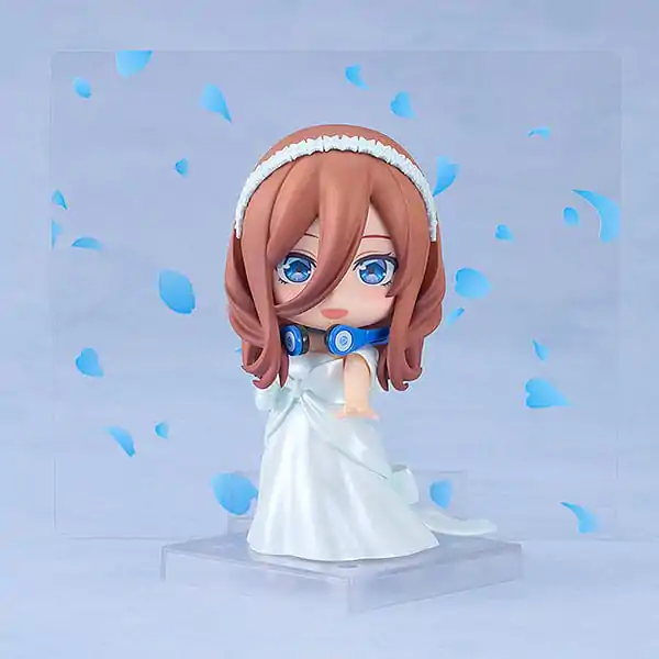 The Quintessential Quintuplets Nendoroid Actionfigur Miku Nakano: Wedding Dress Ver. 10 cm termékfotó