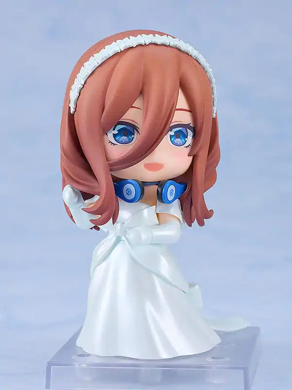 The Quintessential Quintuplets Nendoroid Actionfigur Miku Nakano: Wedding Dress Ver. 10 cm termékfotó