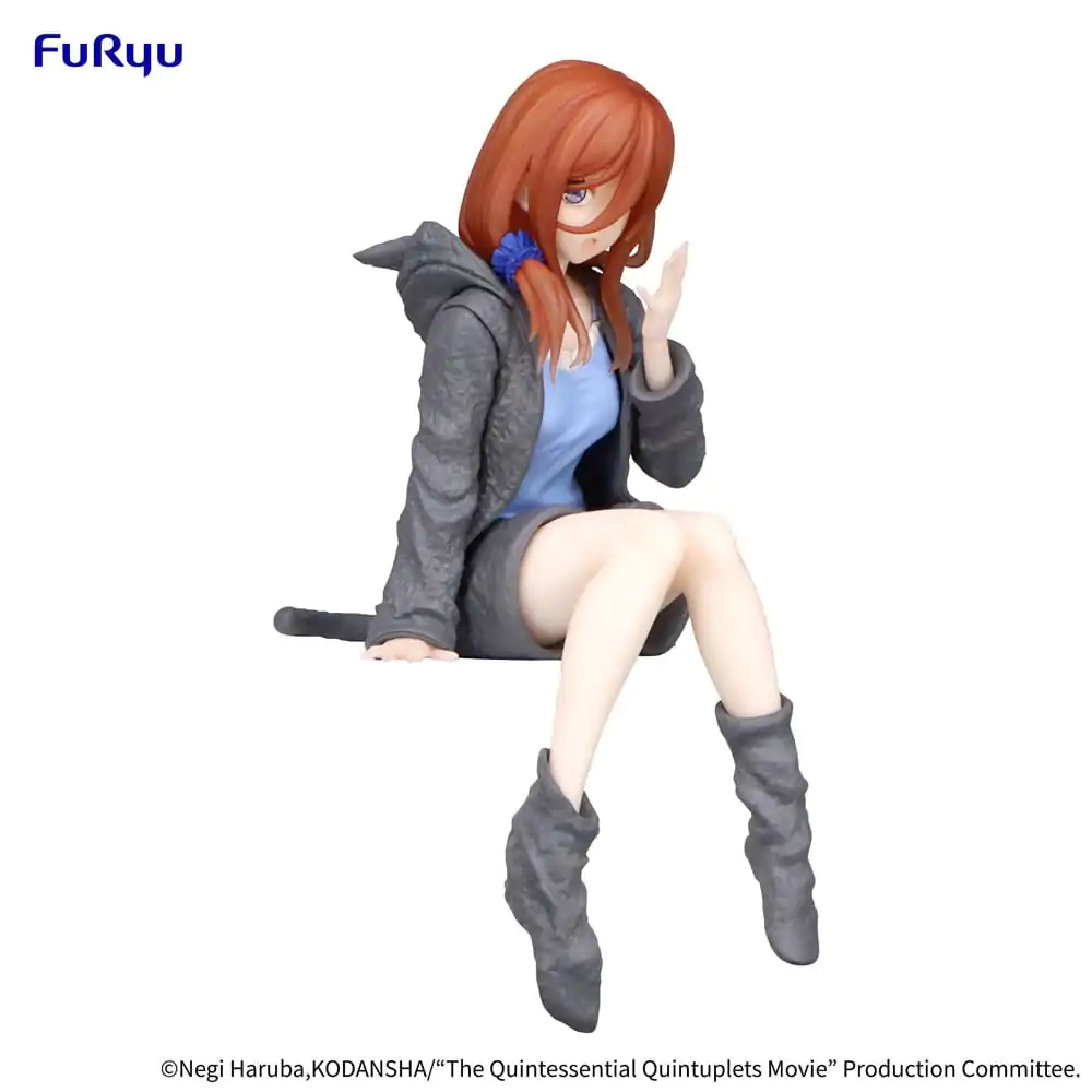The Quintessential Quintuplets Noodle Stopper PVC Statue Miku Nakano Loungewear Ver. 14 cm Produktfoto