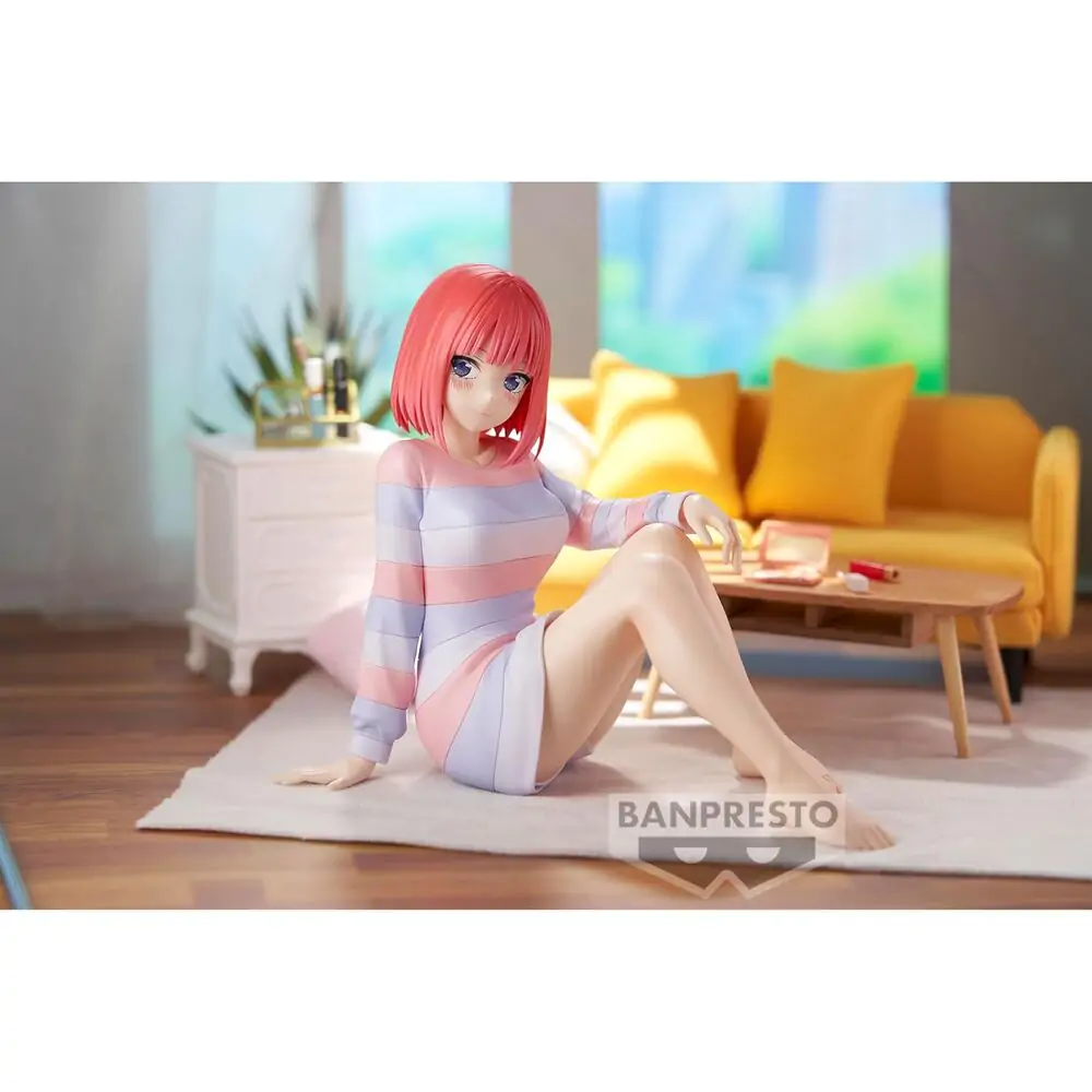 The Quintessential Quintuplets Relax time Nino Nakano Figur 12cm termékfotó