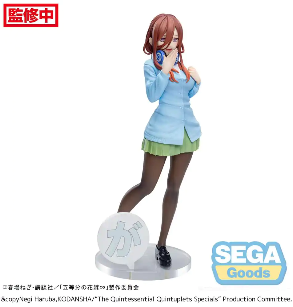 The Quintessential Quintuplets Specials Luminasta PVC Statue Miku Nakano 20 cm Produktfoto