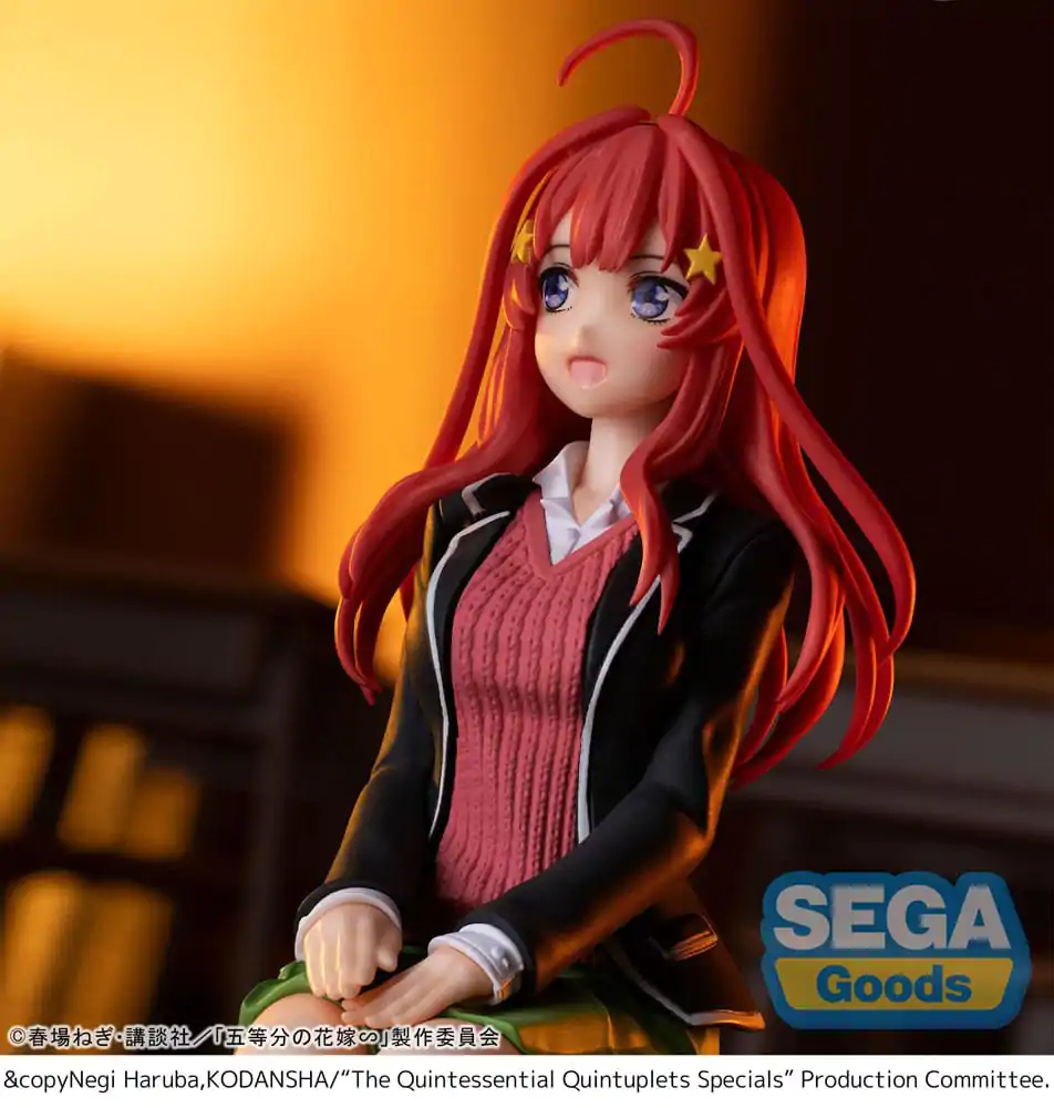 The Quintessential Quintuplets Specials PM Perching PVC Statue Itsuki Nakano 10 cm termékfotó