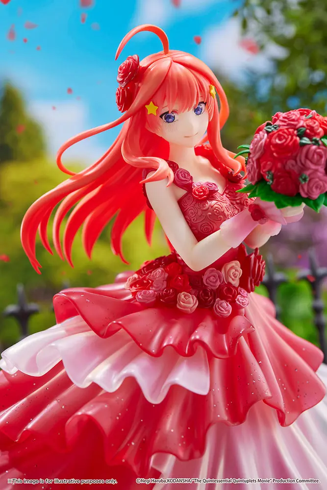 The Quintessential Quintuplets: The Movie PVC Statue 1/7 Itsuki Nakano Floral Dress Ver. 23 cm Produktfoto