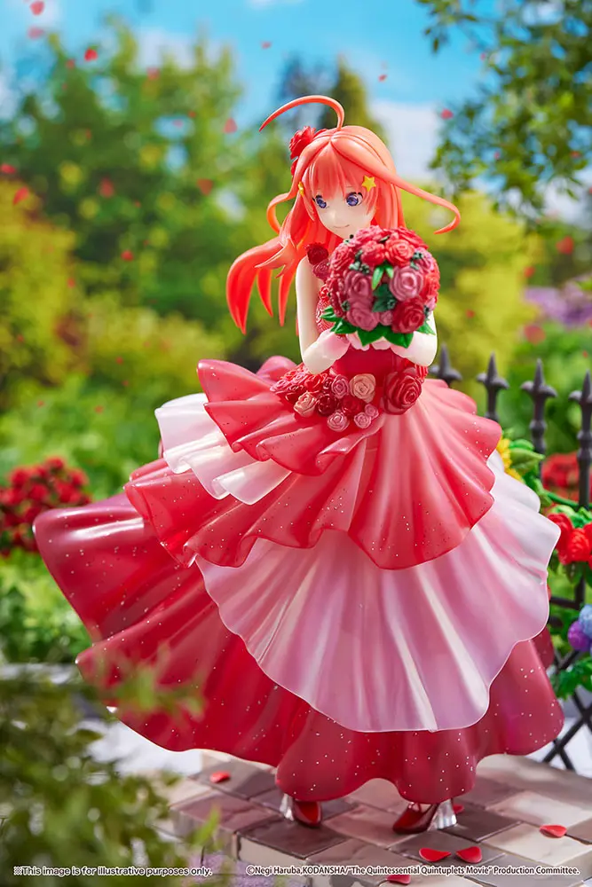 The Quintessential Quintuplets: The Movie PVC Statue 1/7 Itsuki Nakano Floral Dress Ver. 23 cm Produktfoto