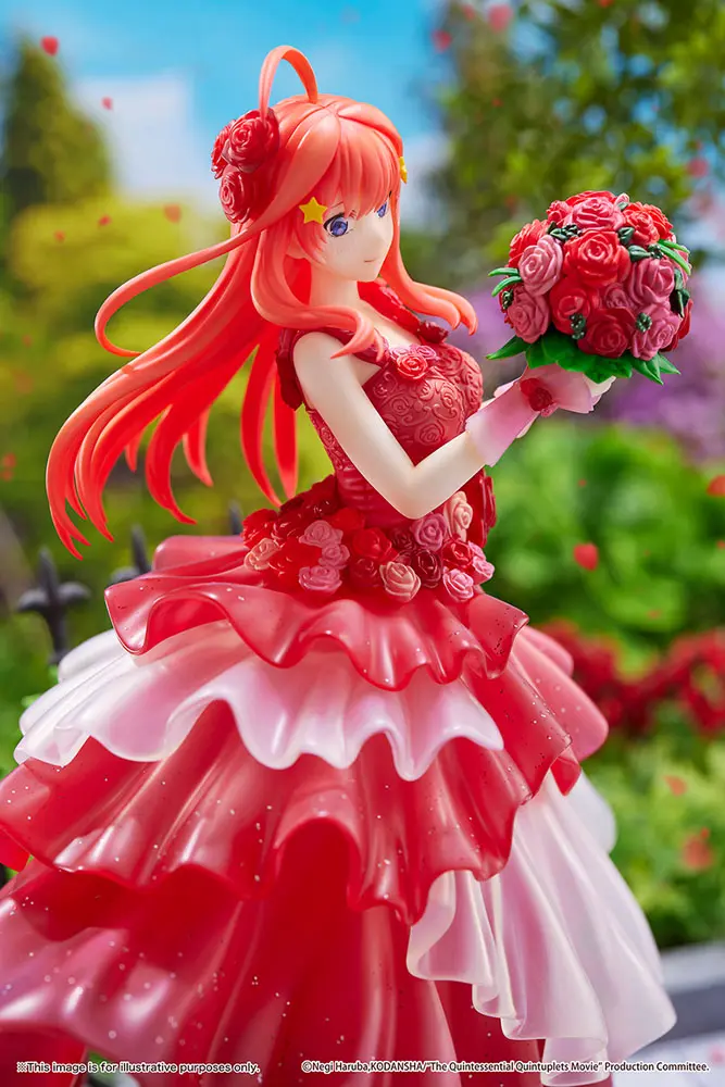 The Quintessential Quintuplets: The Movie PVC Statue 1/7 Itsuki Nakano Floral Dress Ver. 23 cm Produktfoto
