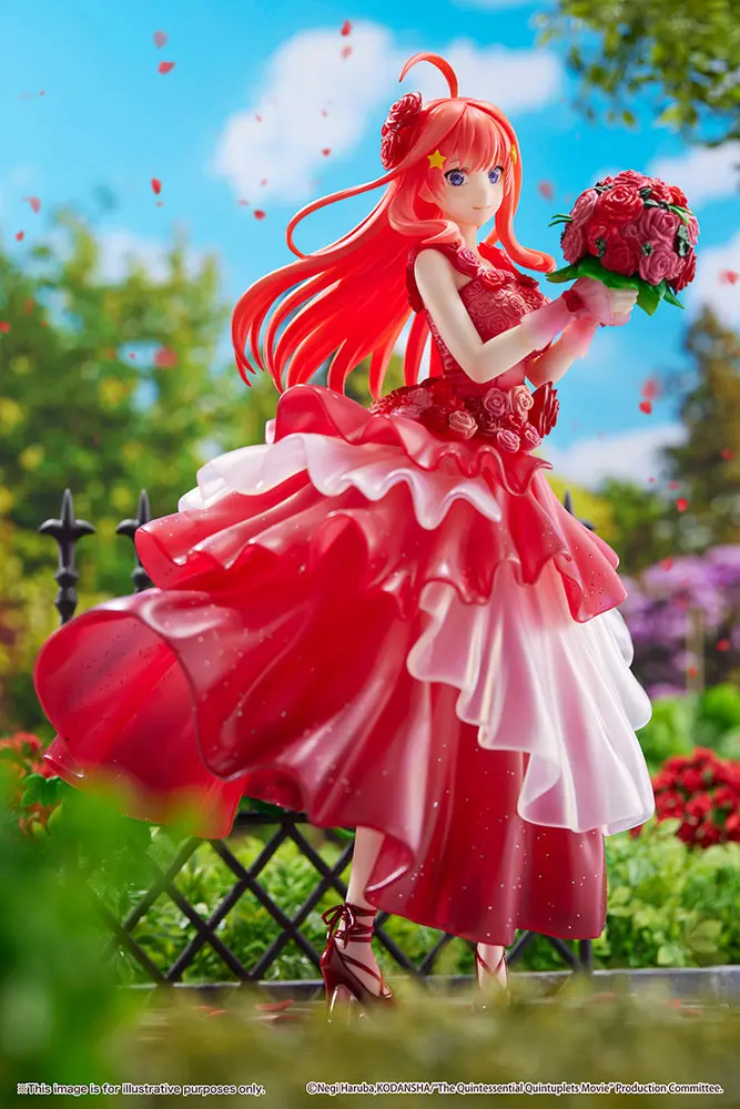 The Quintessential Quintuplets: The Movie PVC Statue 1/7 Itsuki Nakano Floral Dress Ver. 23 cm Produktfoto