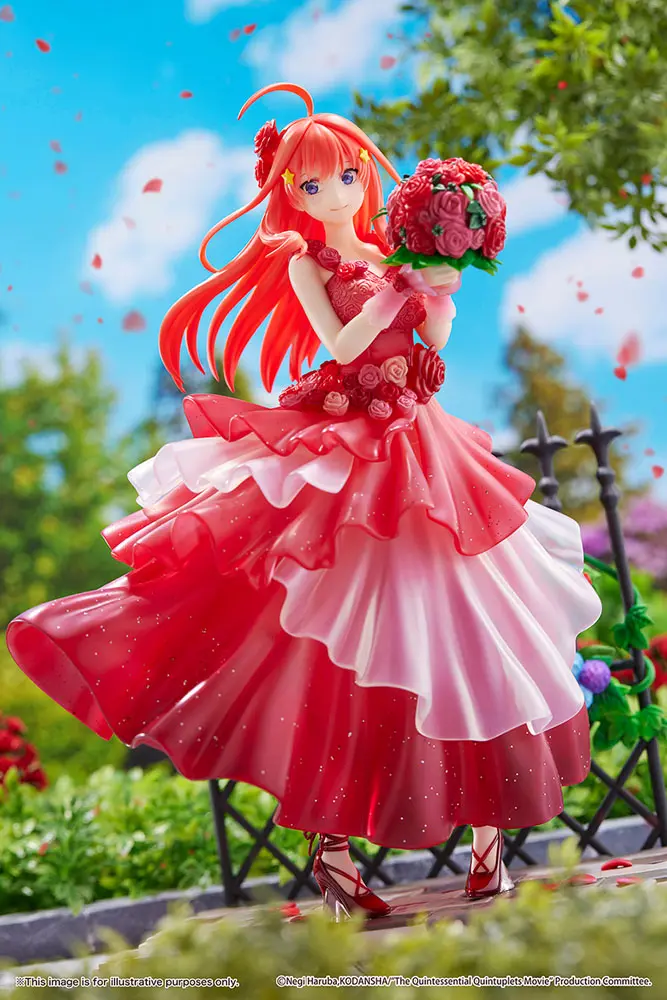 The Quintessential Quintuplets: The Movie PVC Statue 1/7 Itsuki Nakano Floral Dress Ver. 23 cm Produktfoto