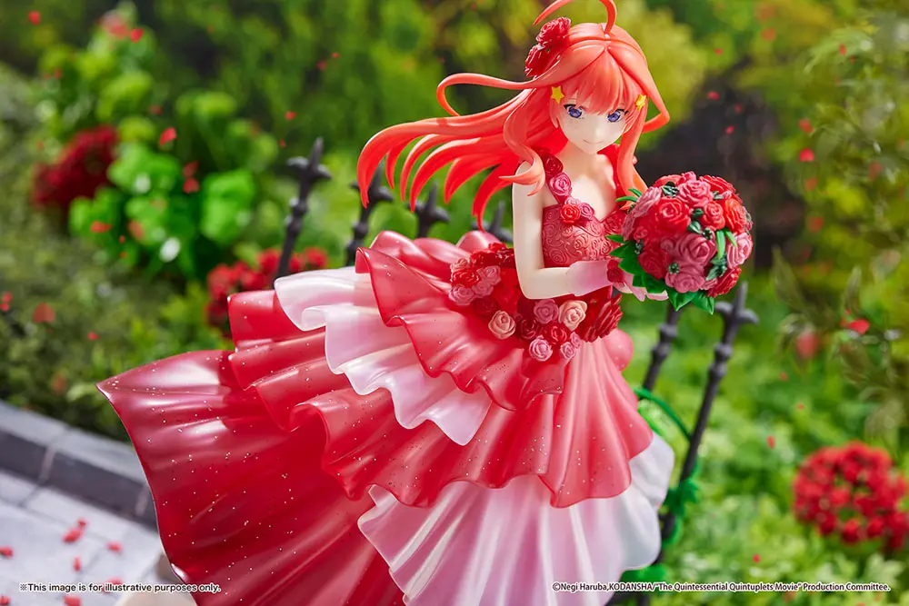 The Quintessential Quintuplets: The Movie PVC Statue 1/7 Itsuki Nakano Floral Dress Ver. 23 cm Produktfoto