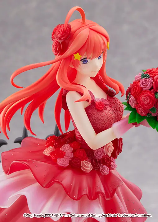 The Quintessential Quintuplets: The Movie PVC Statue 1/7 Itsuki Nakano Floral Dress Ver. 23 cm Produktfoto