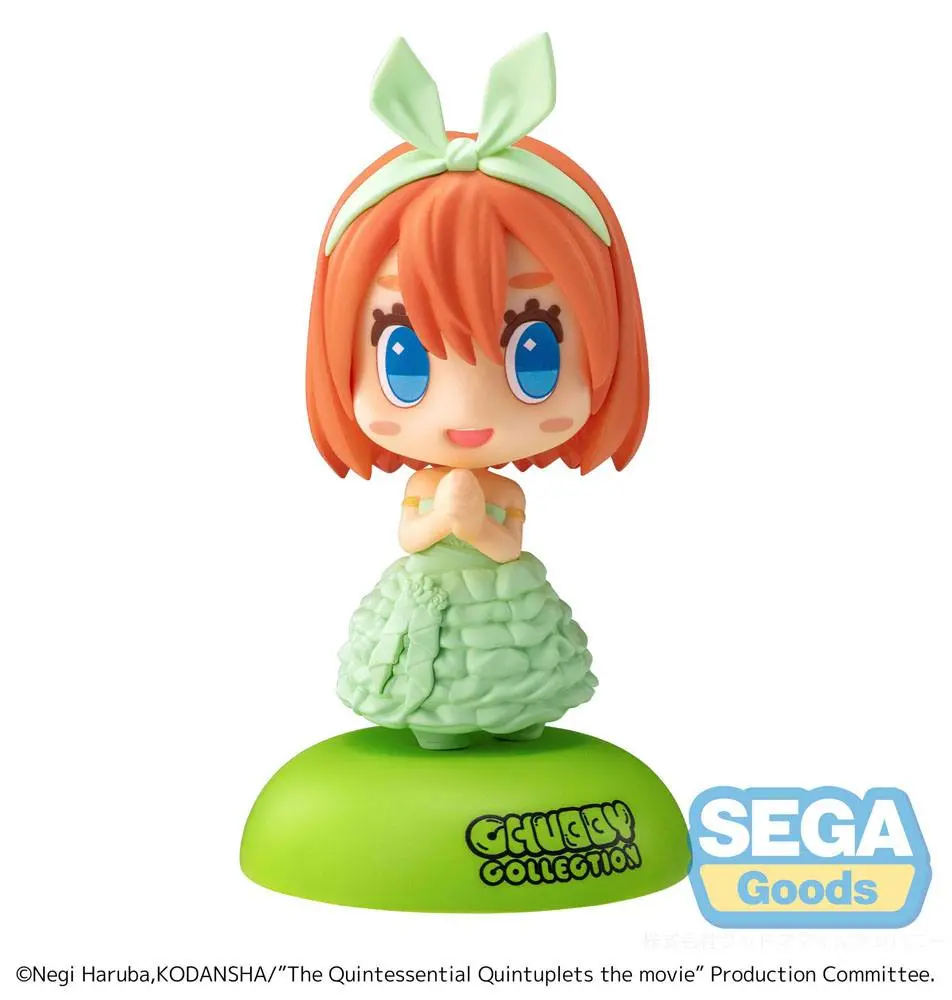 The Quintessential Quintuplets: The Movie Chubby Collection PVC Statue Yotsuba Nakano 11 cm termékfotó