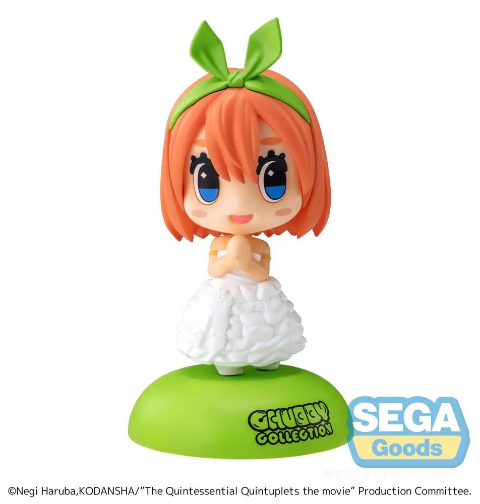 The Quintessential Quintuplets: The Movie Chubby Collection PVC Statue Yotsuba Nakano 11 cm termékfotó