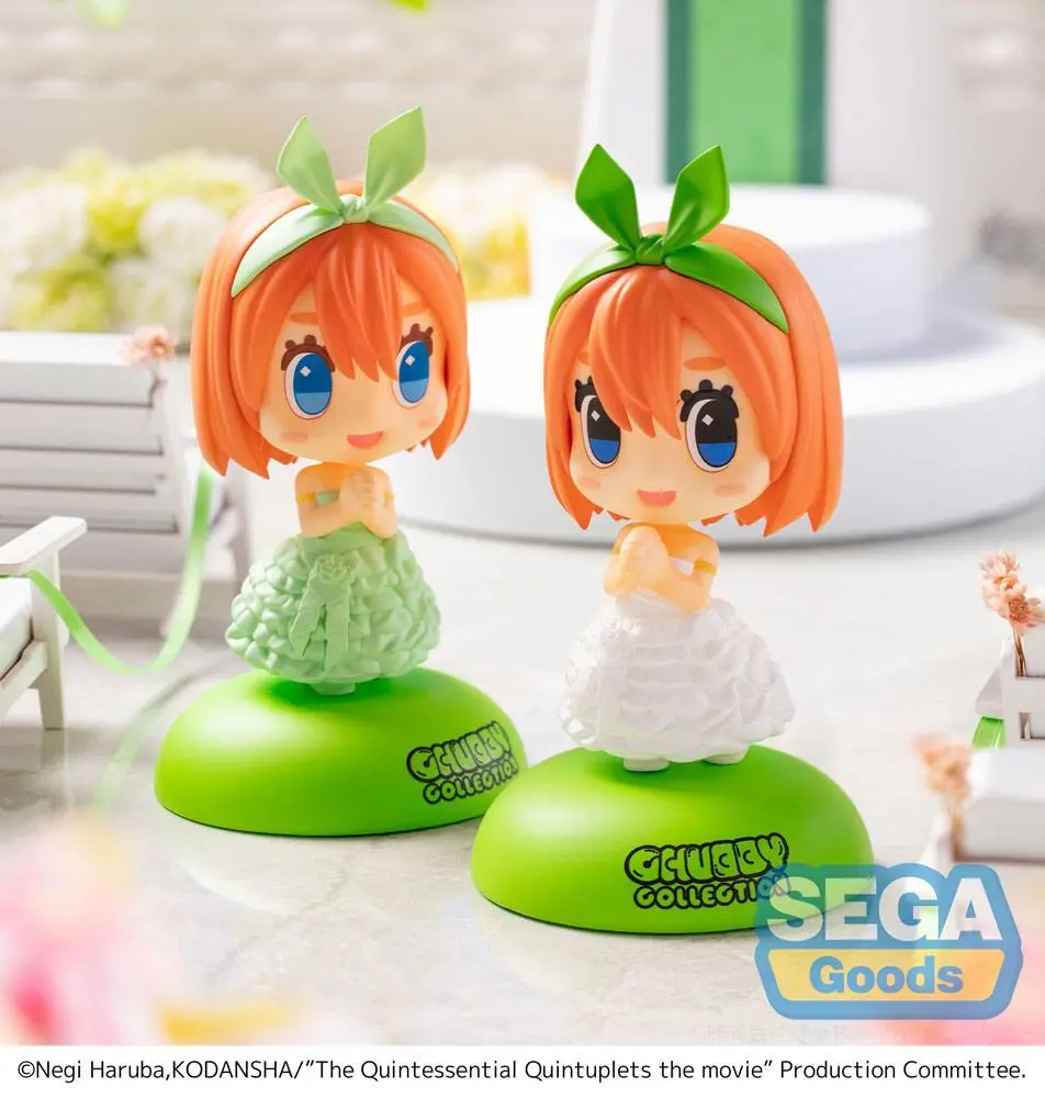 The Quintessential Quintuplets: The Movie Chubby Collection PVC Statue Yotsuba Nakano 11 cm termékfotó