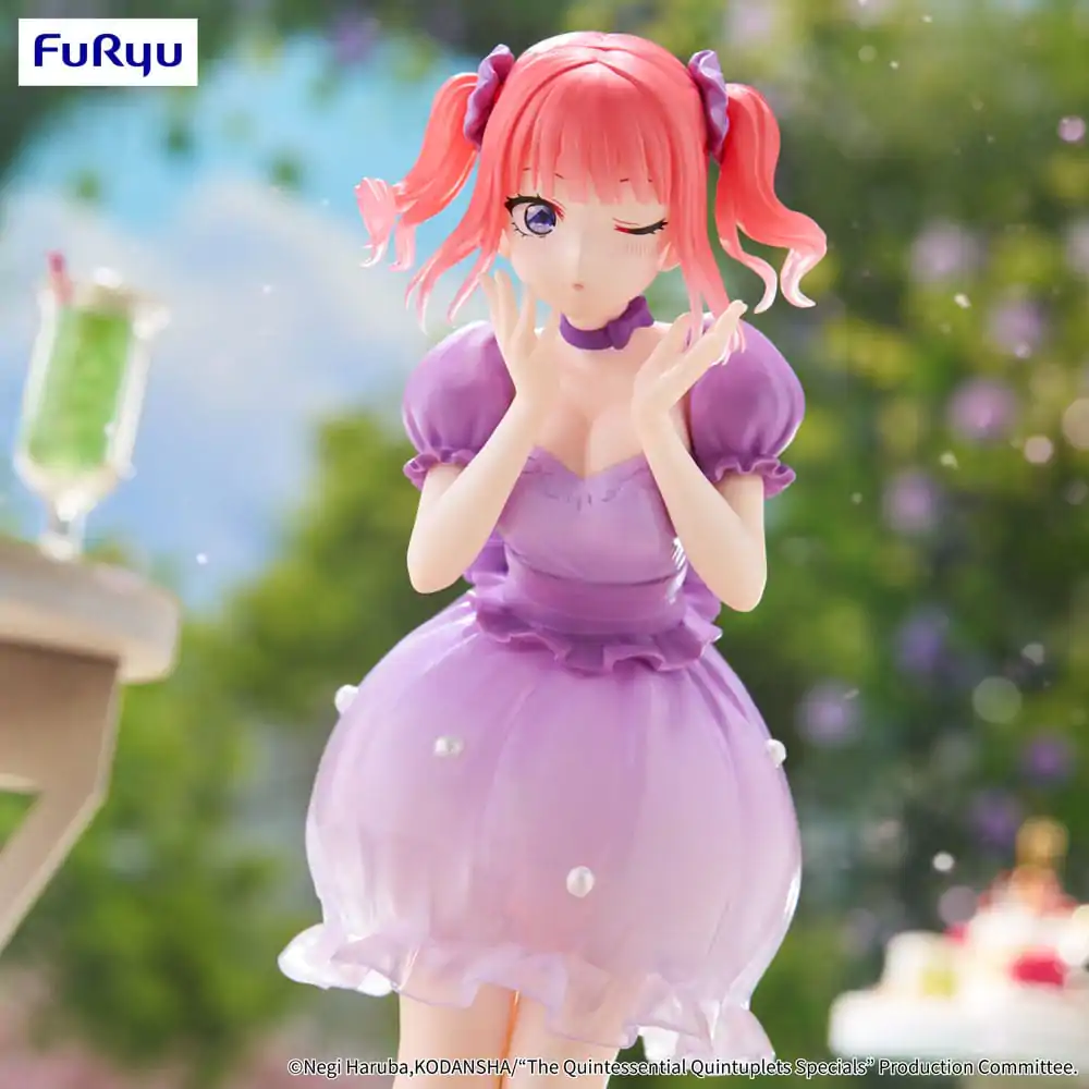 The Quintessential Quintuplets Trio-Try-iT PVC Statue Nakano Nino Pastel Dress Ver. 21 cm termékfotó