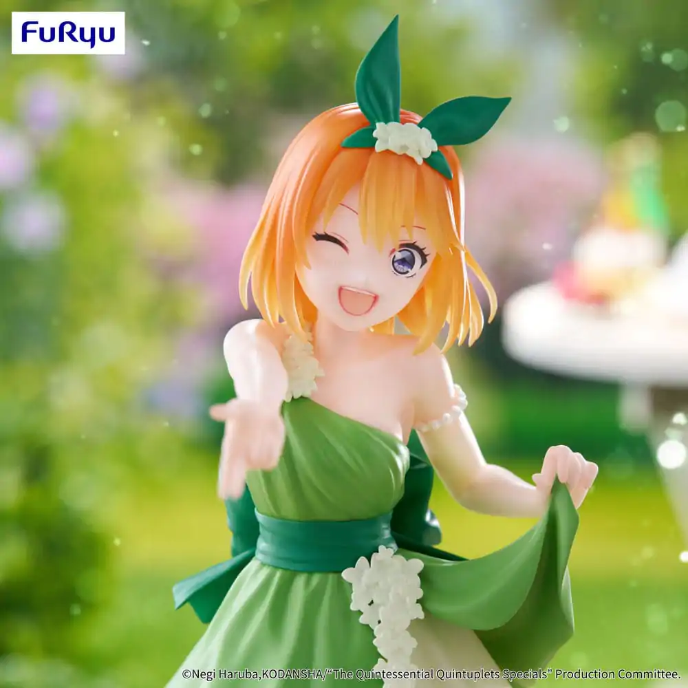 The Quintessential Quintuplets Trio-Try-iT PVC Statue Nakano Yotsuba Pastel Dress Ver. 22 cm termékfotó