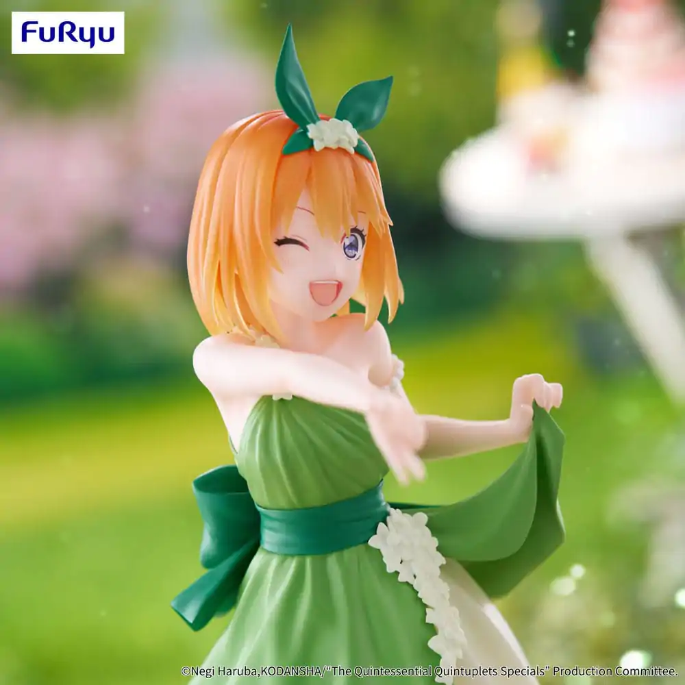 The Quintessential Quintuplets Trio-Try-iT PVC Statue Nakano Yotsuba Pastel Dress Ver. 22 cm termékfotó