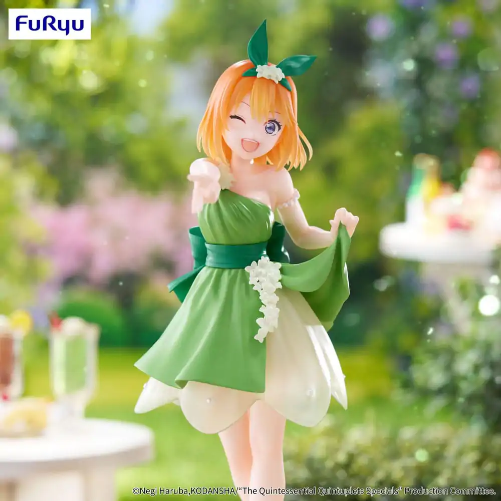 The Quintessential Quintuplets Trio-Try-iT PVC Statue Nakano Yotsuba Pastel Dress Ver. 22 cm termékfotó