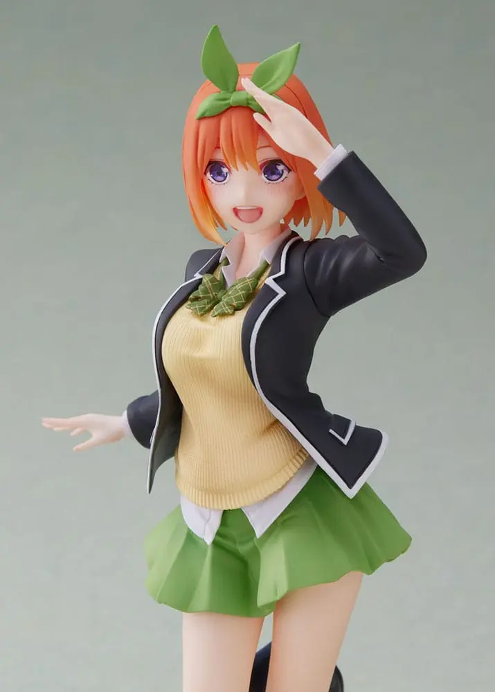 The Quintessential Quintuplets PVC Statue Yotsuba Nakano School Uniform Ver Renewal Edition Produktfoto