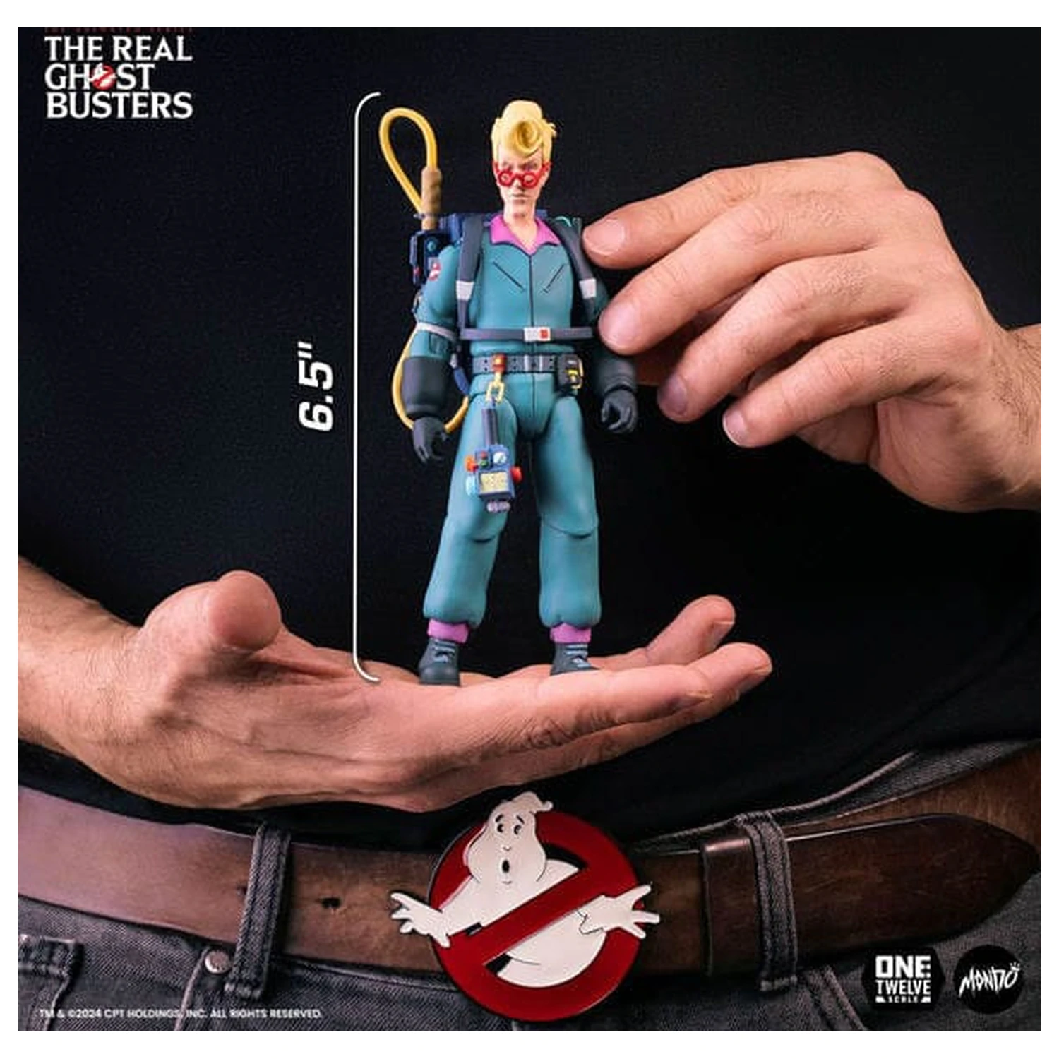 The Real Ghostbusters Actionfigur 1/12 Egon Spengler Produktfoto