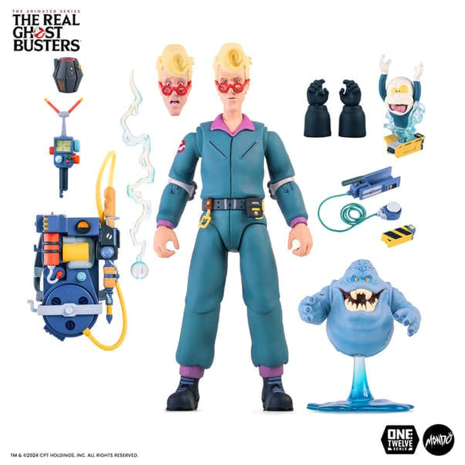 The Real Ghostbusters Actionfigur 1/12 Egon Spengler Produktfoto