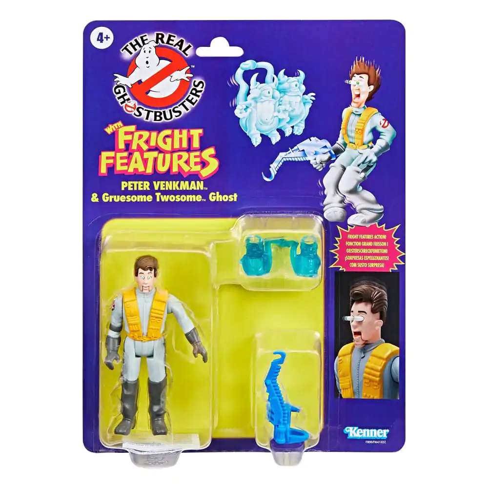 The Real Ghostbusters Kenner Classics Actionfigur Peter Venkman & Gruesome Twosome Geist termékfotó