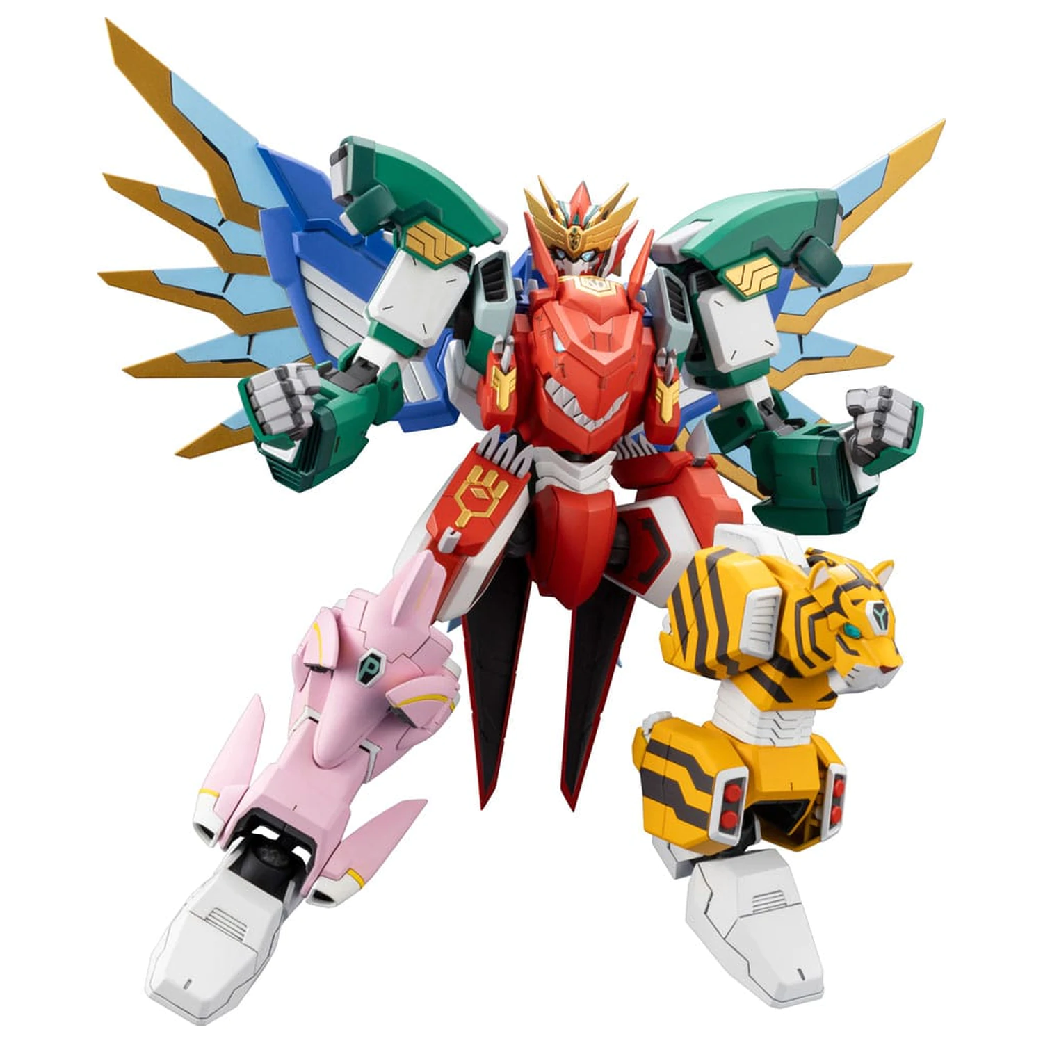 The Red Ranger Becomes an Adventurer in Another World Plastic Model Kit Maximum Kizuna Kaiser 17 cm Produktfoto