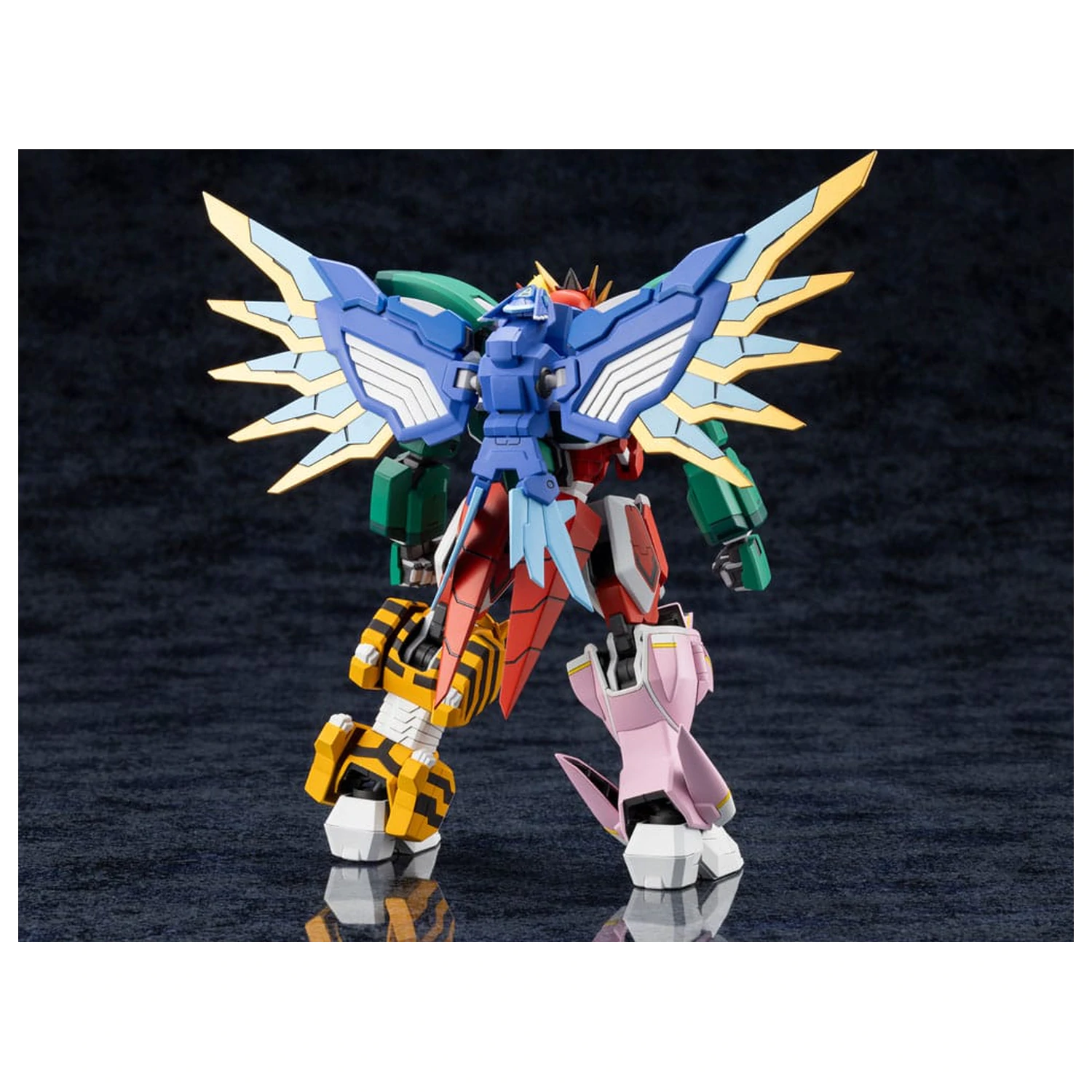 The Red Ranger Becomes an Adventurer in Another World Plastic Model Kit Maximum Kizuna Kaiser 17 cm Produktfoto