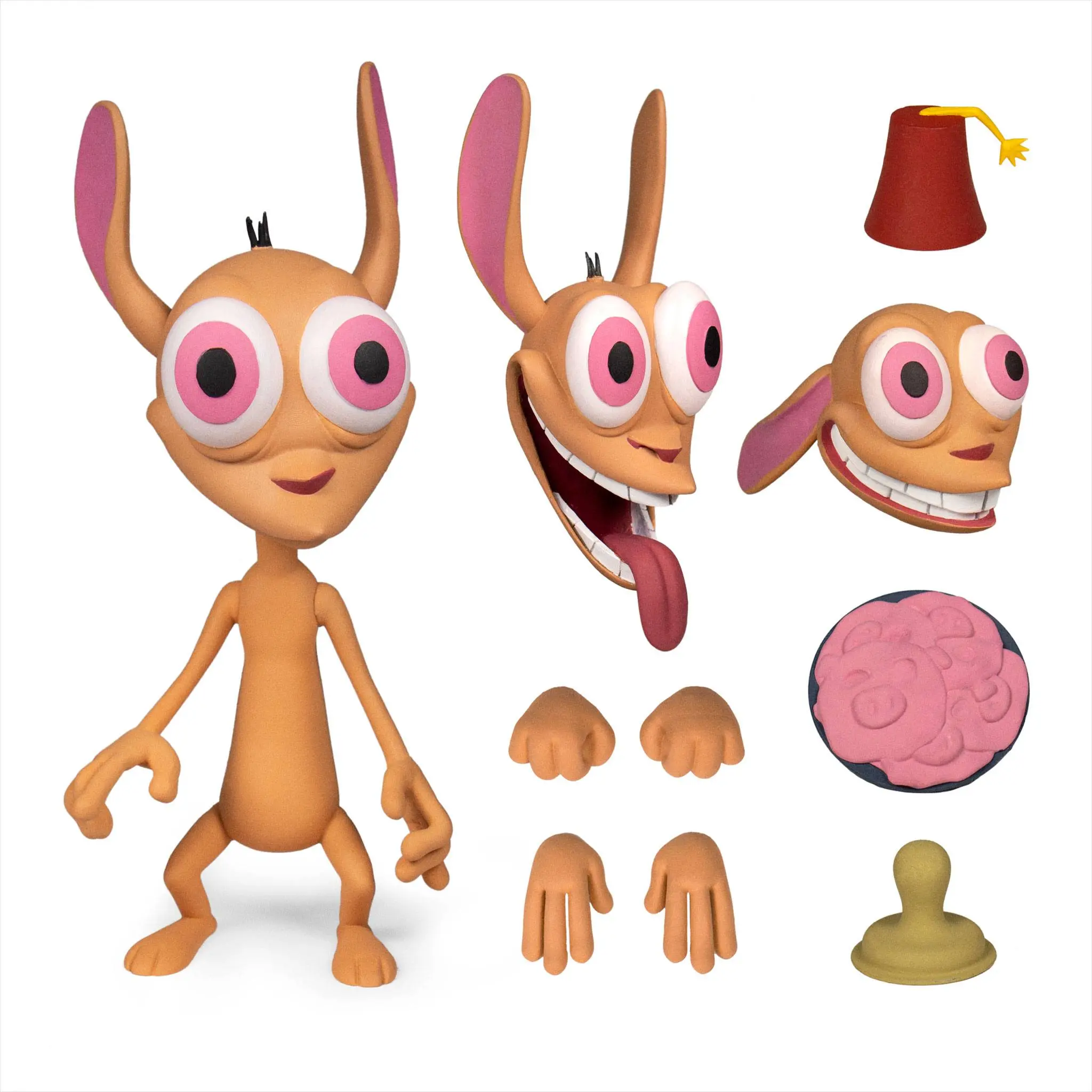 Ren und Stimpy Deluxe Actionfigur Ren 18 cm termékfotó