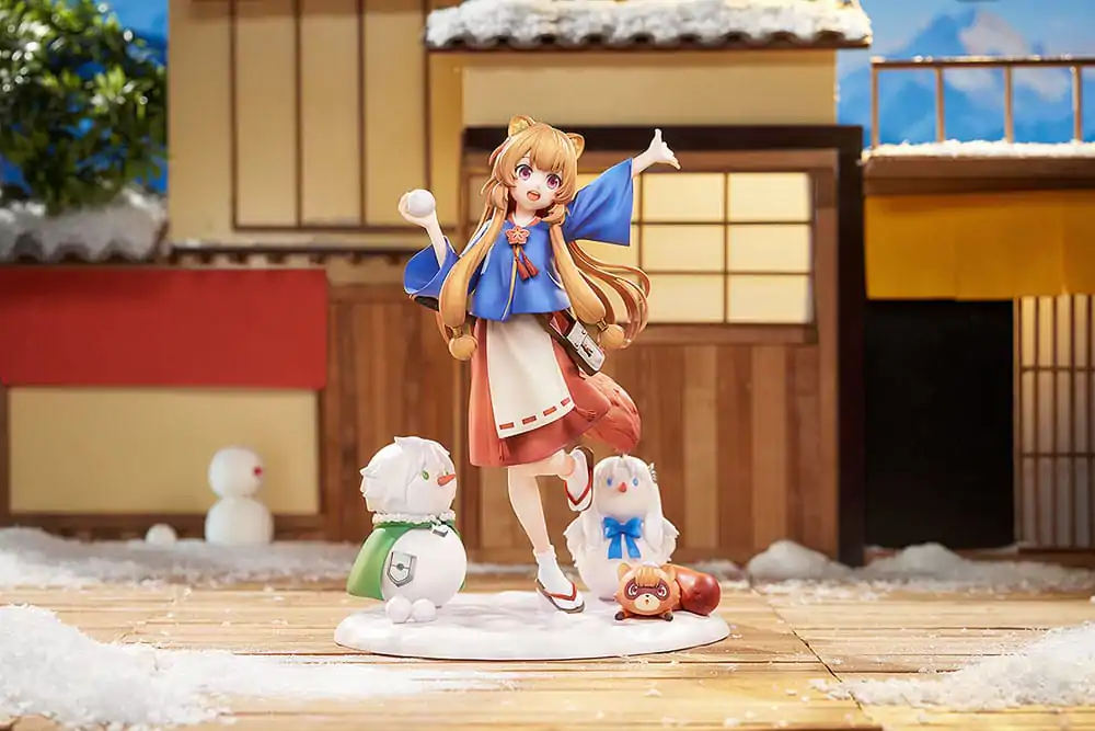 The Rising of the Shield Hero PVC-Statue 1/7 Raphtalia: Snow Play Ver. 20 cm Produktfoto