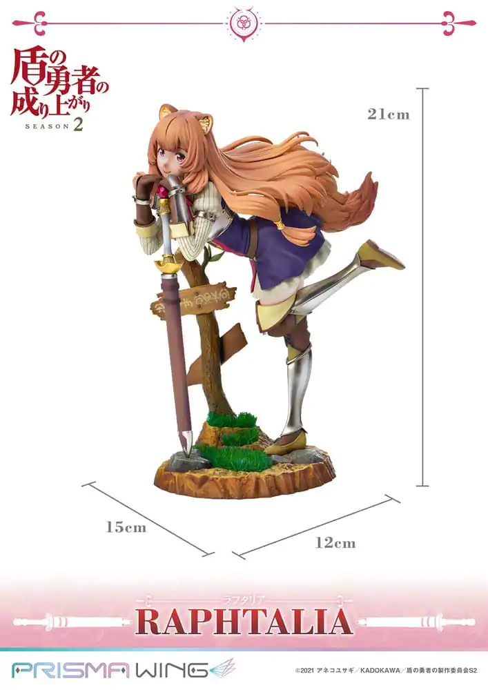 The Rising of the Shield Hero Season 2  Prisma Wing PVC Statue 1/7 Raphtalia 21 cm termékfotó