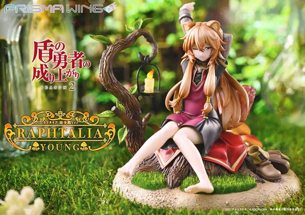 The Rising of the shield Hero Season 2 Prisma Wing PVC Statue 1/7 Raphtalia Young Version 15 cm termékfotó