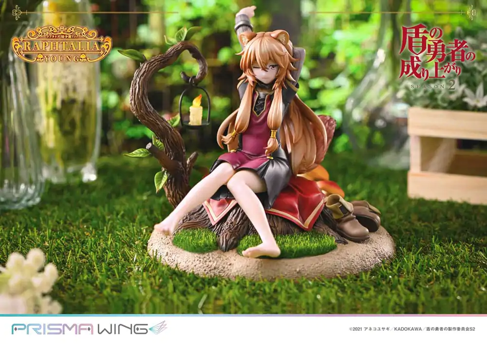 The Rising of the shield Hero Season 2 Prisma Wing PVC Statue 1/7 Raphtalia Young Version 15 cm termékfotó