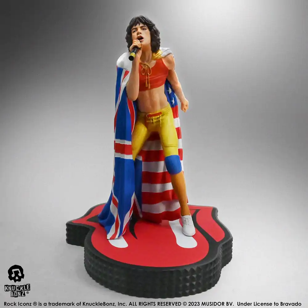 The Rolling Stones Rock Iconz Statue Mick Jagger (Tattoo You Tour 1981) 22 cm termékfotó