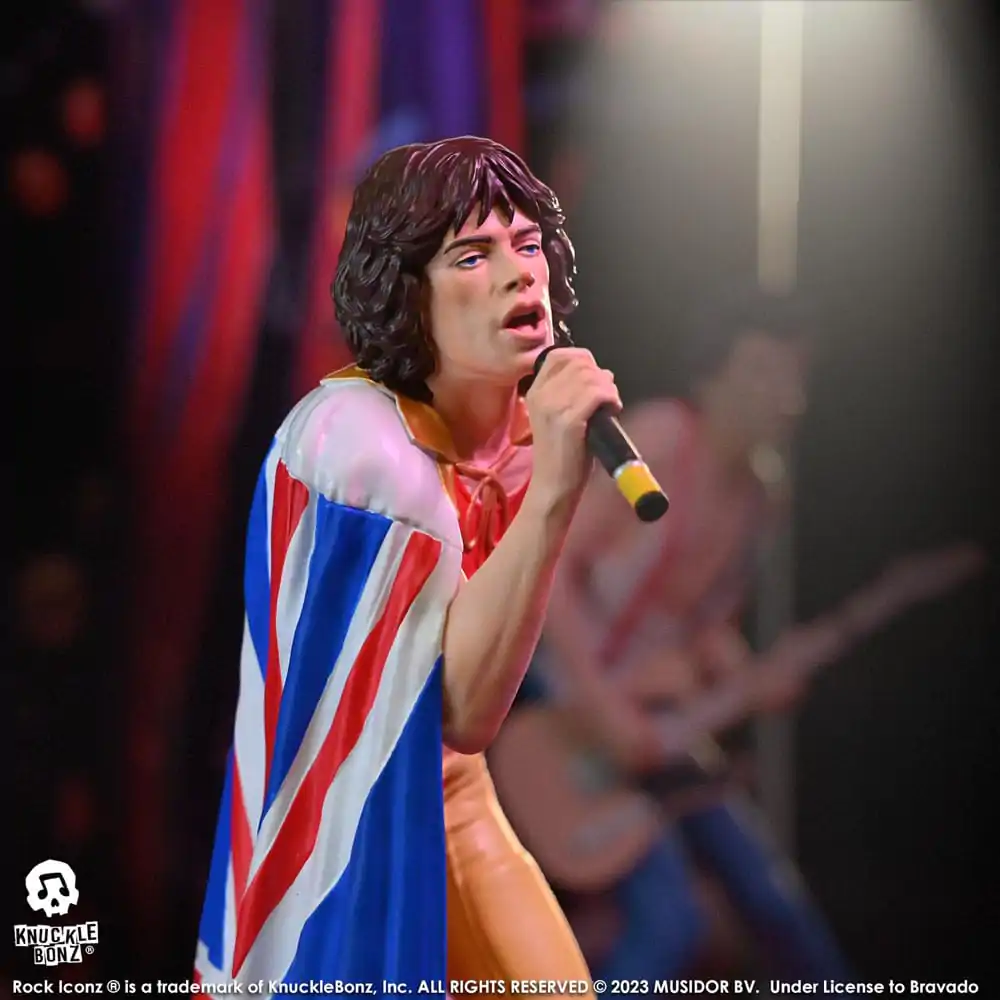 The Rolling Stones Rock Iconz Statue Mick Jagger (Tattoo You Tour 1981) 22 cm termékfotó
