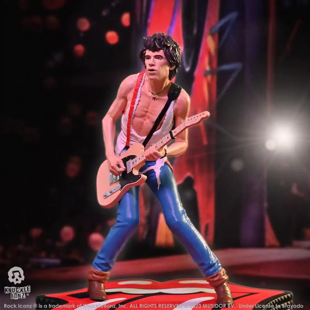 The Rolling Stones Rock Iconz Statue Keith Richards (Tattoo You Tour 1981) 22 cm termékfotó