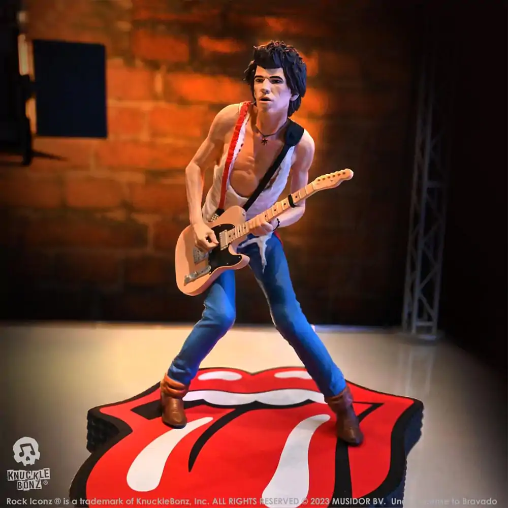 The Rolling Stones Rock Iconz Statue Keith Richards (Tattoo You Tour 1981) 22 cm termékfotó