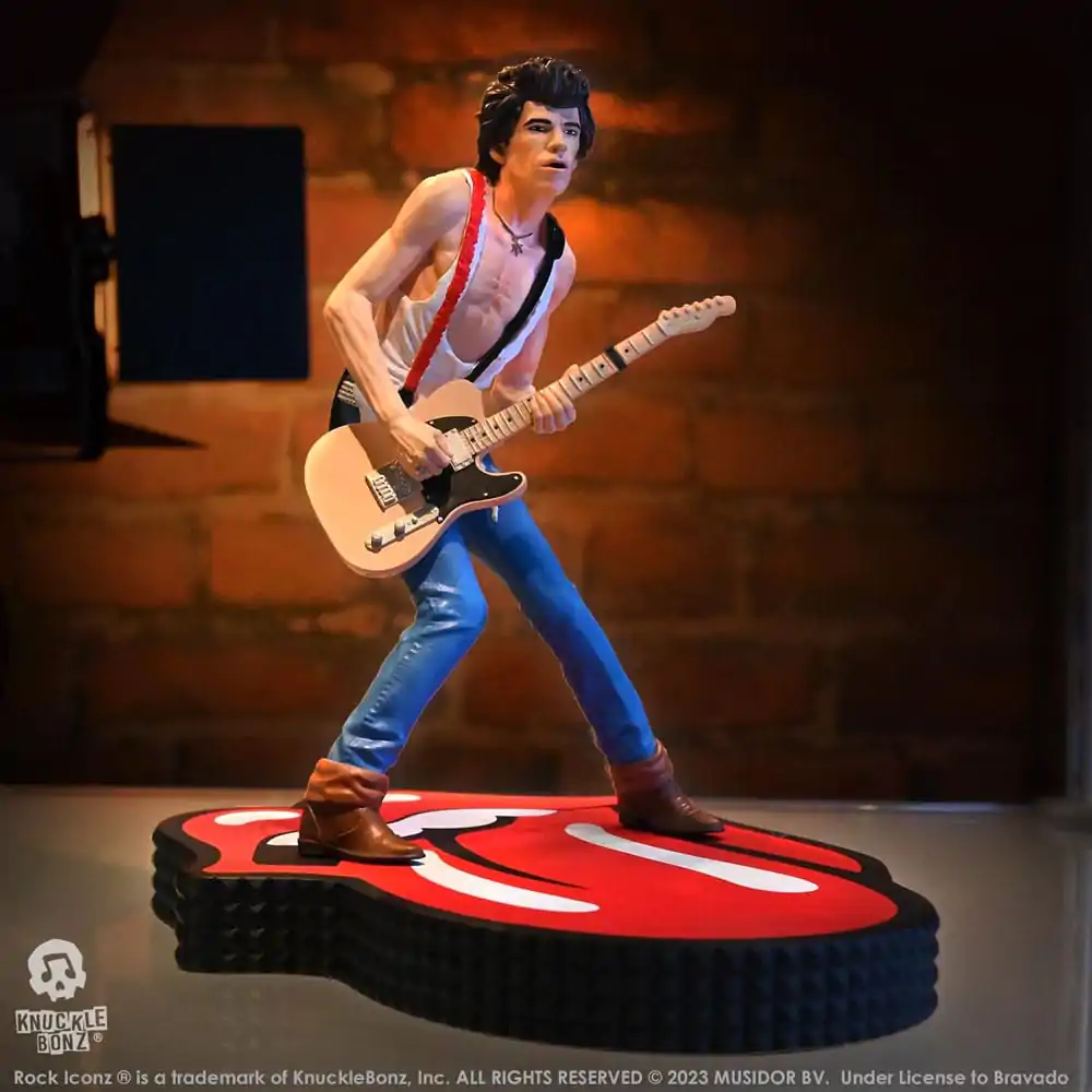 The Rolling Stones Rock Iconz Statue Keith Richards (Tattoo You Tour 1981) 22 cm termékfotó