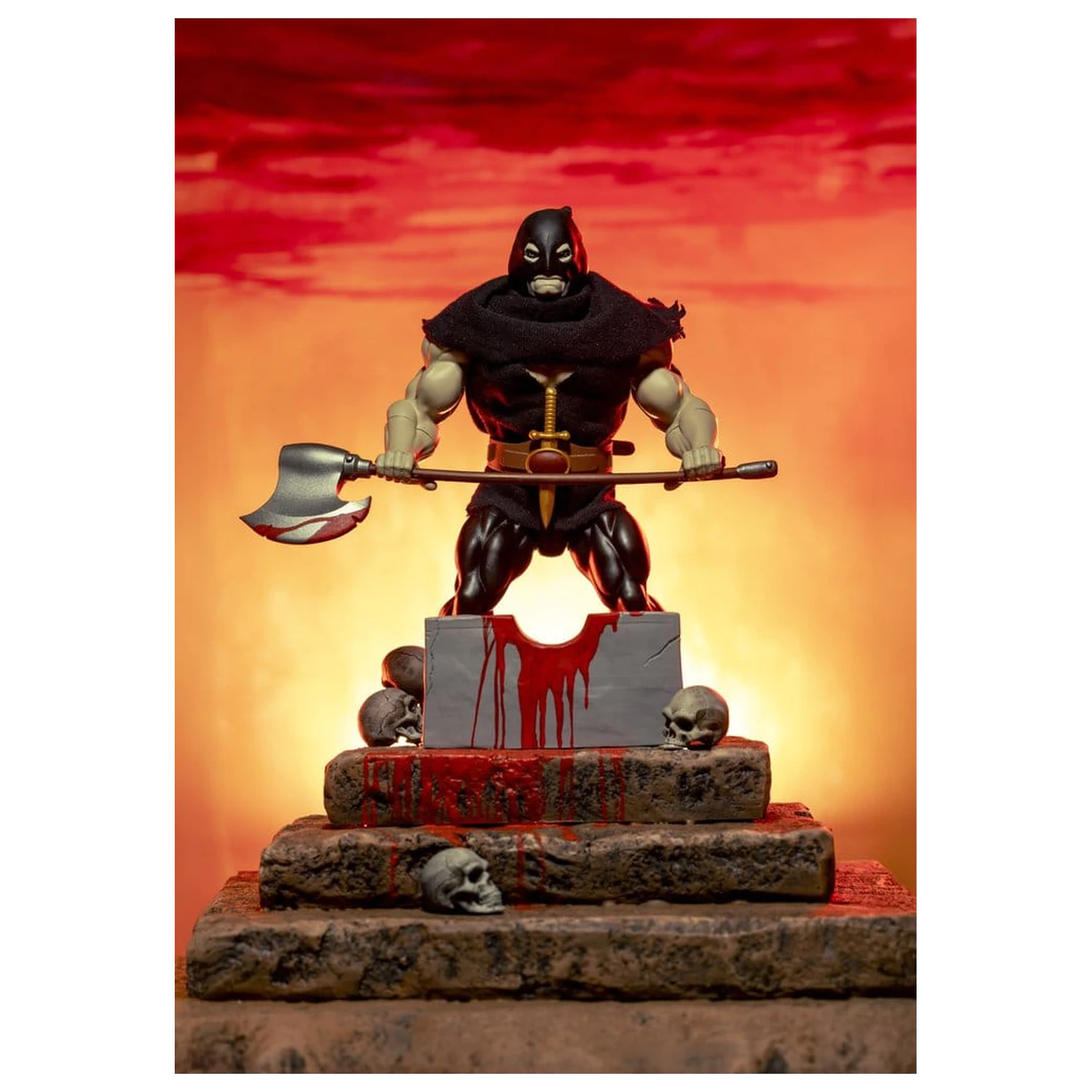 The Savage World of Frazetta Action Figur The Executioner Museum Edition 14 cm Produktfoto
